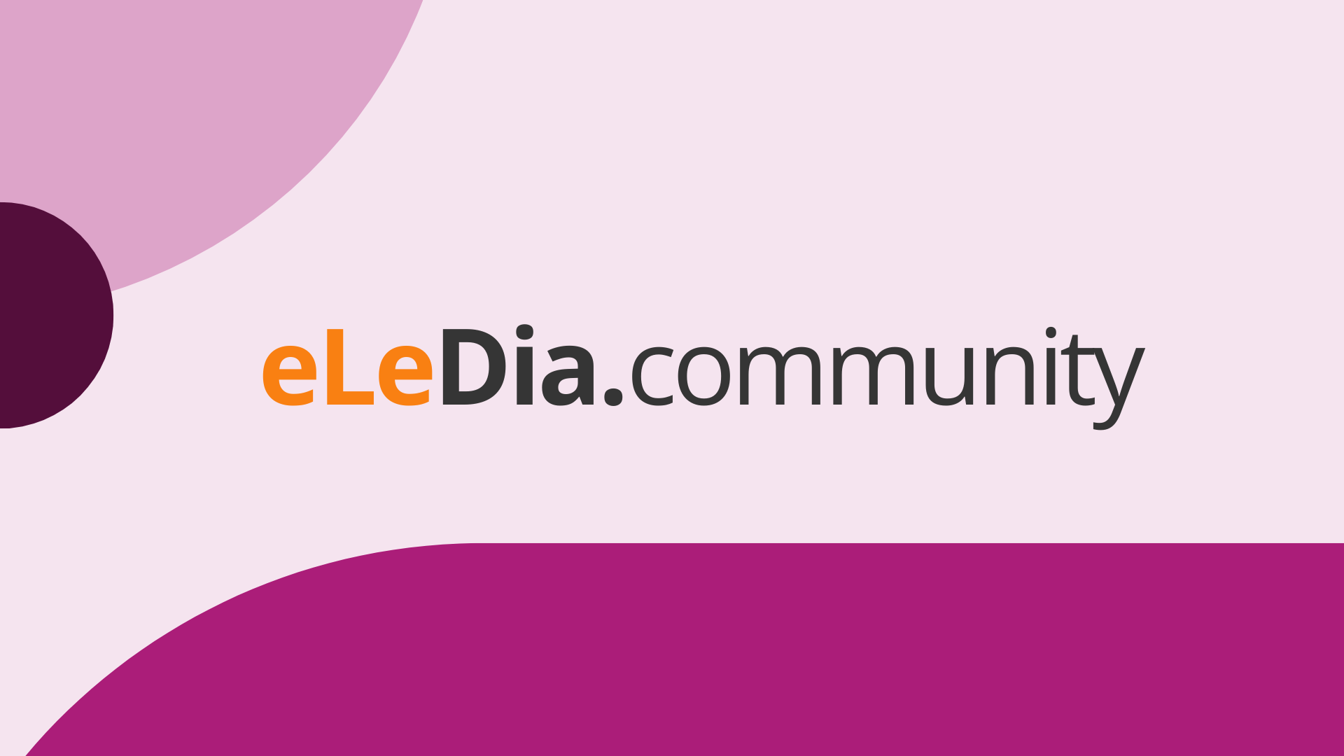 eLeDia eLearning Tactics: Autonomy First